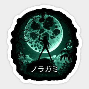 Retro Manga Series Art Character Sticker